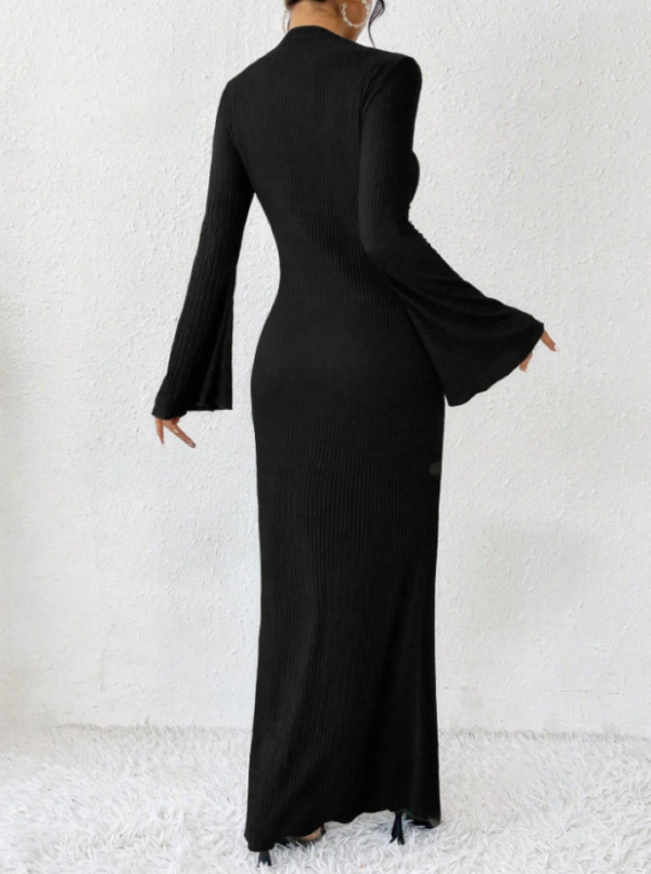 Black Mermaid Dress - Image 2