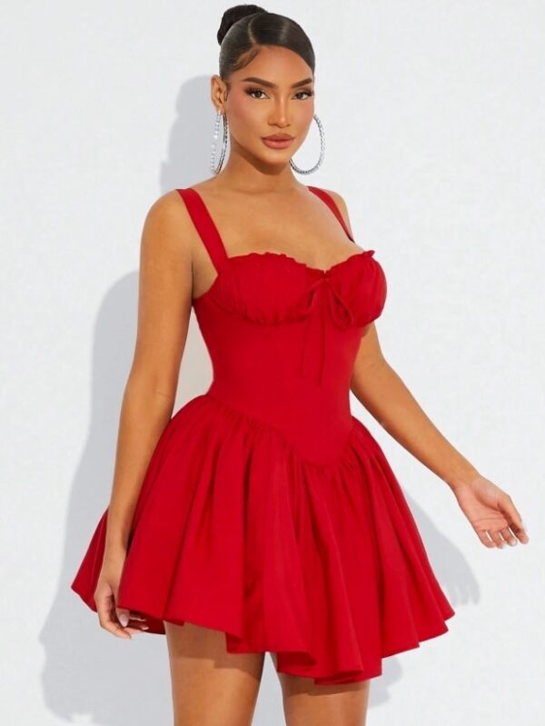 Red Babydoll Dress