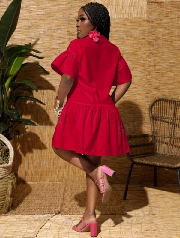 Red Vacation Dress - Image 2