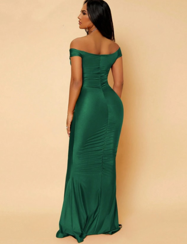 Green Mermaid Dress - Image 2